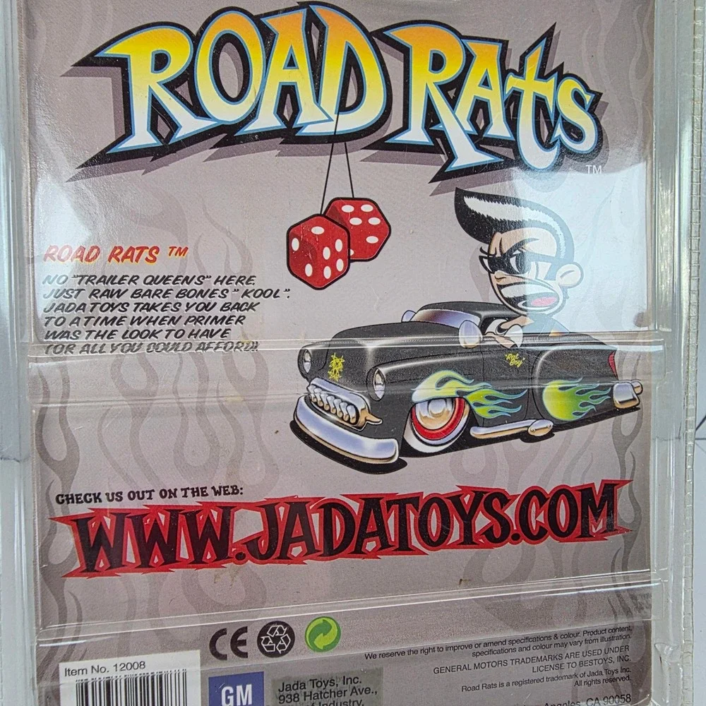 Jada Toys‎ Road Rats 39 Chevy Sedan Delivery Diecast 164 Scale Adult Collectible
